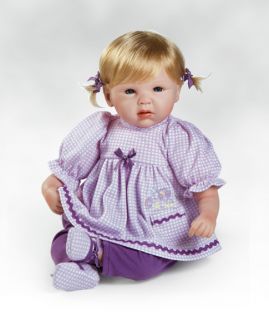 Baby Dolls That Look Real Pocket of Posies Weighted Body 19 inch Vinyl 