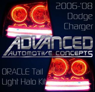 Dodge Charger Tail Light Halo Demon Eye Kit w Reverse