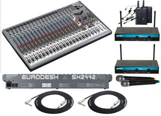 New Behringer SX2442FX Pro Audio Studio Church 24CH Effects Mixer $600 