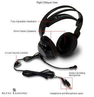 New Plantronics Audio 365 Stereo Gaming Headset