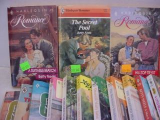 29 PB Book Lot Betty Neels Romance Novel Fiction Free s H