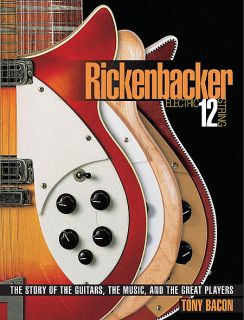RICKENBACKER ELECTRIC 12 STRING   HARDCOVER GUITAR MUSIC BOOK