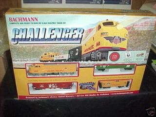 Bachmann Electric HO Train Set Challenger NIB RTR 0621