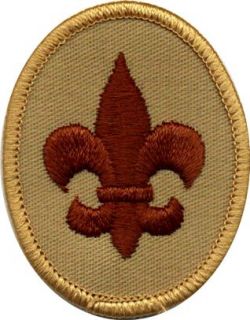 this auction is for a new boy scout rank badge