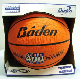 Baden Indoor Outdoor 400 Mens Basketball Orange New