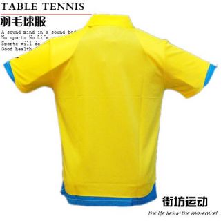 New Victor Mens Badminton 2011 Sudirman Cup Shirt 1009A