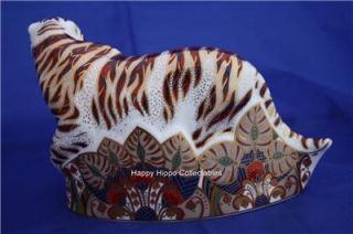 Royal Crown Derby Bengal Tiger Paperweight LVII Boxed