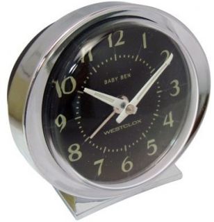 Westclox Baby Ben 11607K Classic Wind Up Alarm Clock