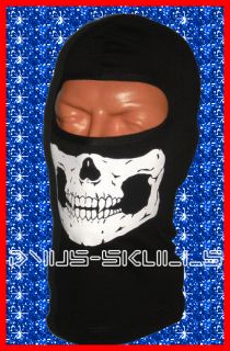 Skull Face Balaclava Full Hood SKI SWAT NINJA Mask MW2COD Ghost 100% 
