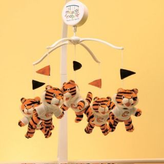 Clemson University Tigers Musical Baby Crib Mobile Gift