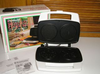 Electric Pizzelle Italian Waffle Maker Baker Iron NEW IN BOX 