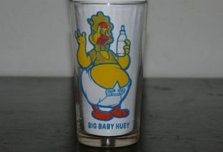 Vintage Baby Huey Glass from Harvey Comics & Cartoons Pepsi Collector 