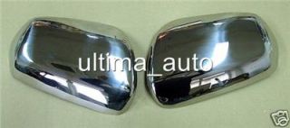 Chrome Mirror Covers Set Steel for Nissan Murano 2005