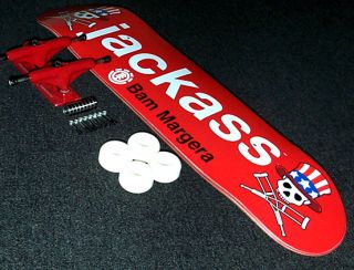 Element Bam Margera Jackass Red Skateboard Complete