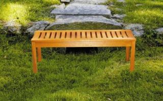 New Indoor Outdoor Backless 4 Garden Bench Oil Finish