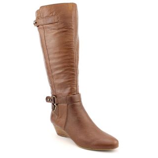 Bandolino Ajem Womens Size 6 Brown Leather Fashion   Knee High Boots