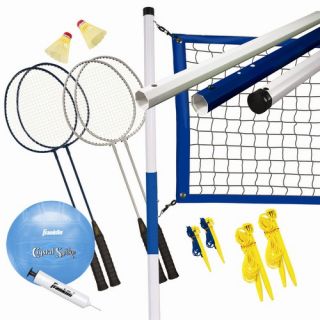 Franklin Sports Recreational Badminton and Volleyball Set 3361S1 03 
