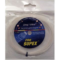 Pro Supex Zing Ultra 10 Sets Badminton Racquet Strings Retails at $100 