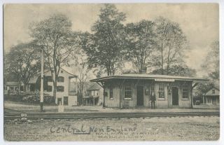 Bangall Stanford NY c1907 9 CNE Central New England Railroad Station 