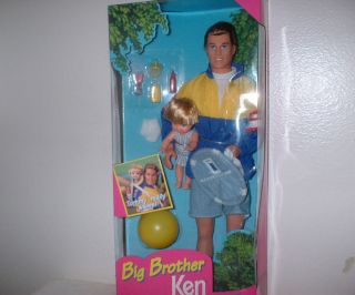 Barbie Big Brother Ken Baby Brother Tommy 1996 Dolls