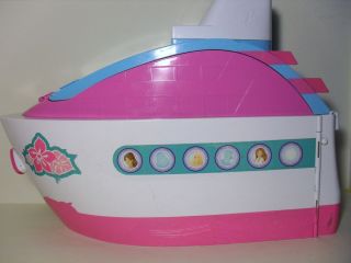Barbie Cruise SHIP Fold Up Set with Sound Effects 2 Dolls