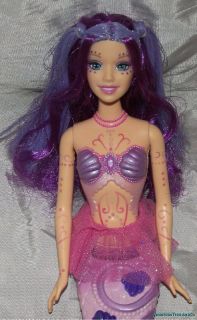 Beautiful 2005 Barbie Fairytopia Mermaidia Color Change Merissa Doll