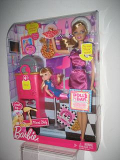 Barbie Pizza Chef Barbie Kelly Doll Pizza Really Spin