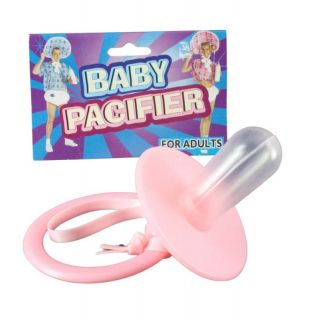 Pink Pacifier Baby Costume Balloon Weight Showers
