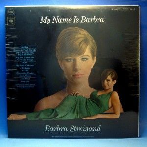1965 Vintage SEALED My Name Is Barbara Streisand LP Record Columbia 