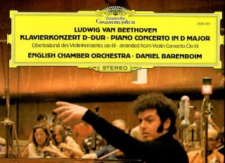   2530457 Beethoven Piano CTO from Violin CTO Barenboim 1974 LP