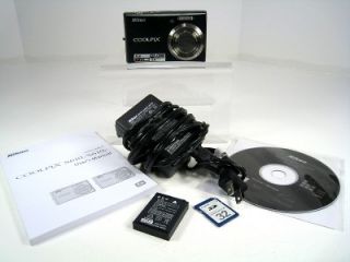  S610 10 0 MP Camera Bundle with Charger Software Manual EXCLNT