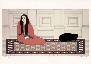 SUPER ANY TIME THE ART OF WILL BARNET THIS WILL MAKE A GREAT UNFRAMED 