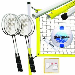   Sports Advanced Outdoor Backyard Badminton Volleyball Game Set