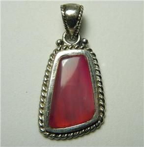 barse sterling silver 925 jewelry pink gem pendant