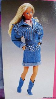 Barbie The Jeans Look 1987 4329 Mode Jean New NRFP