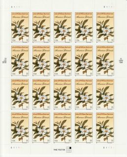 John William Bartram Stamp Sheet USA 3314