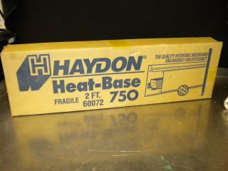    750 HEAT BASE HYDRONIC HOT WATER BASEBOARD HEATER 2 NEW IN BOX DEAL