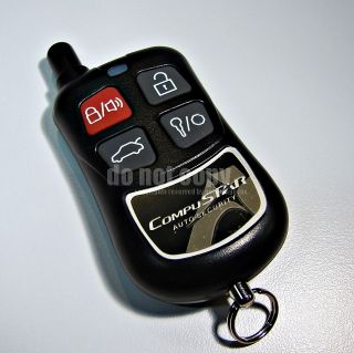 New Compustar 1WAM as Car Alarm and Remote Car Starter