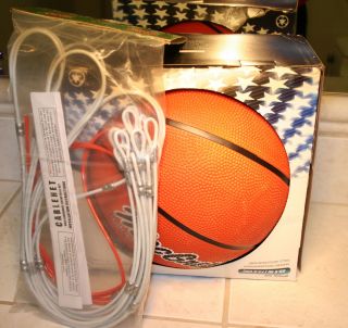   Steel Cable Basketball Net with Macgregorn Basketball New