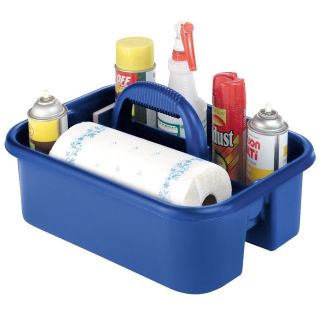 Cleaning Supplies Plastic Tote Caddy Housekeeping Organization New