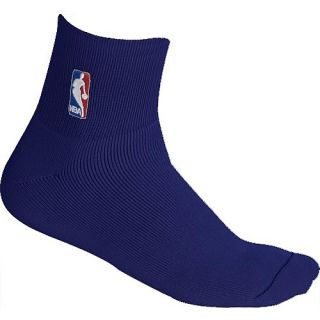 logoman navy blue quarter length socks size large 8 13