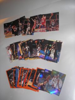 Loose Lot of NBA Basketball Trading Cards   Upper Deck   Fleer   Topps 