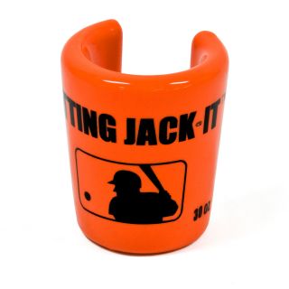 Hitting Jack It Big League on Deck Baseball Bat Training Weight Donut 