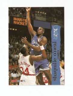 1995 96 Shaquille ONeal Hoops Basketball Trading Card 117