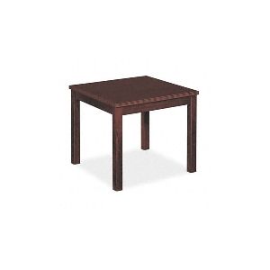 Basyx BSXBW3130N Occasional Table Square Mahogany