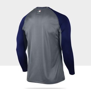 Nike Pro Combat Core Fitted Raglan 12 Long Sleeve Mens Baseball Shirt 