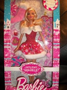 New 2012 HOLIDAY SPARKLE Barbie Limited Edition Christmas Doll