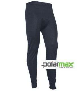 Polarmax Polyester Base Layer Basics Mens Pant Black M