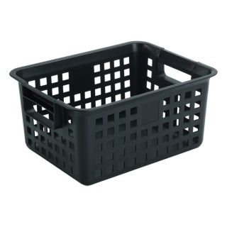 mesh Baskets Plastic Storage Baskets Black 【3pk】Iris MB 30 