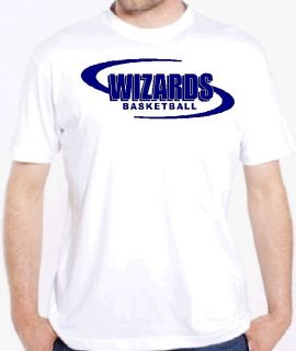 Wizards Basketball Fan Wave Sport Shirt Washington